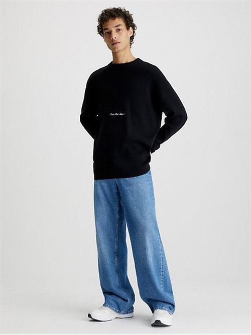 INSTITUTIONAL CREW N CALVIN KLEIN JEANS | J30J322859/BEH